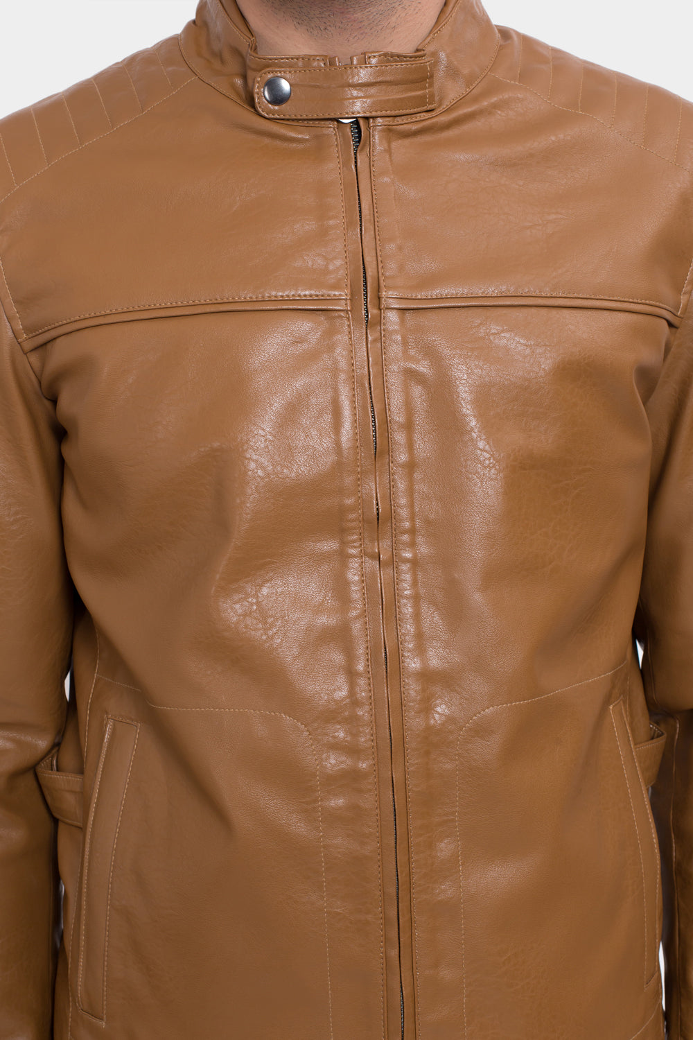 Lakeland Leather Abbeyville Hooded Leather Jacket in Light Brown | Lakeland  Leather